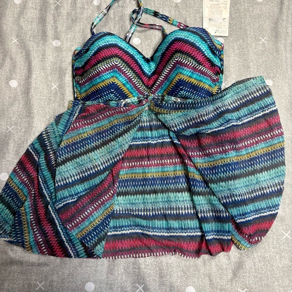 2/$45✨ NWT! PROFILE BY GOTTEX | Flutterkini - Picture 3 of 6